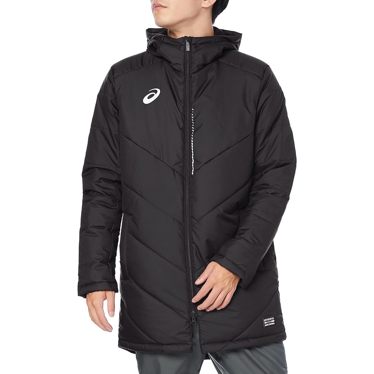 [ASICS] Soccer Wear Warmer Half Coat 2101A149 Men's