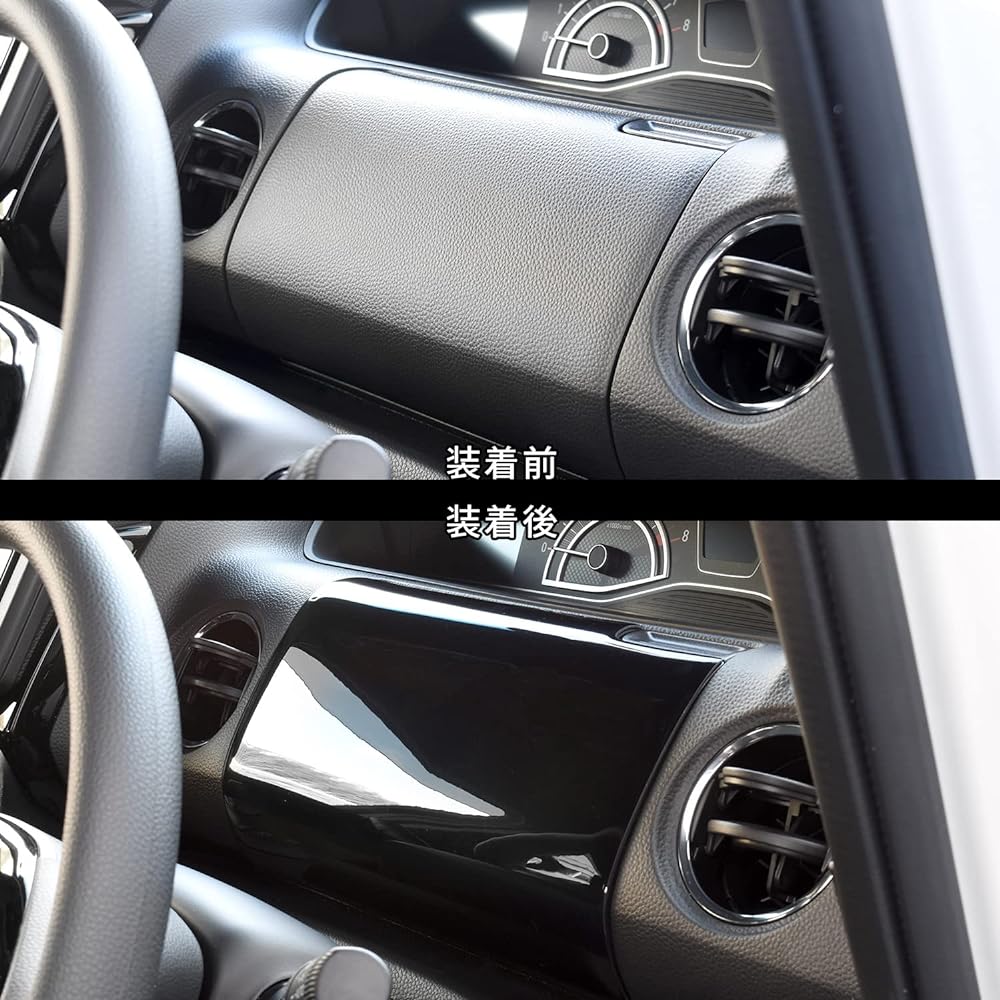 SecondStage Honda N-BOX (JF3/JF4) Driver's Seat Upper Panel Piano Black H033BLK