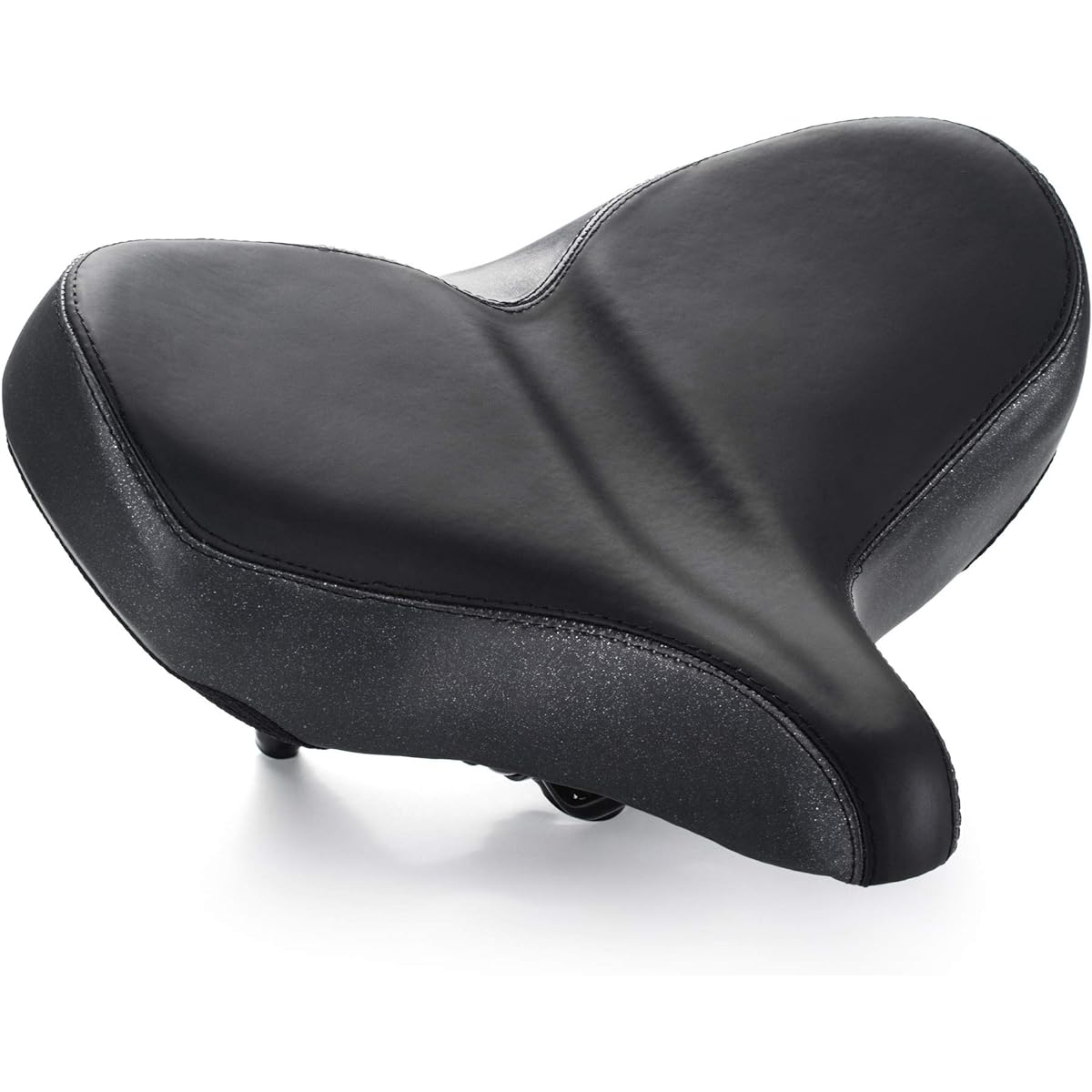 (Mac Burst) Mach Burst Extra Large Wide Bicycle Saddle, Soft Saddle, Super Thick, No Butt Pain, Shock Absorption, Comes with Saddle Replacement Tool Set, Hex Wrench, Wrench, Suitable for Road Bikes, Mountain Bikes, Cross Bikes, Aero Bikes