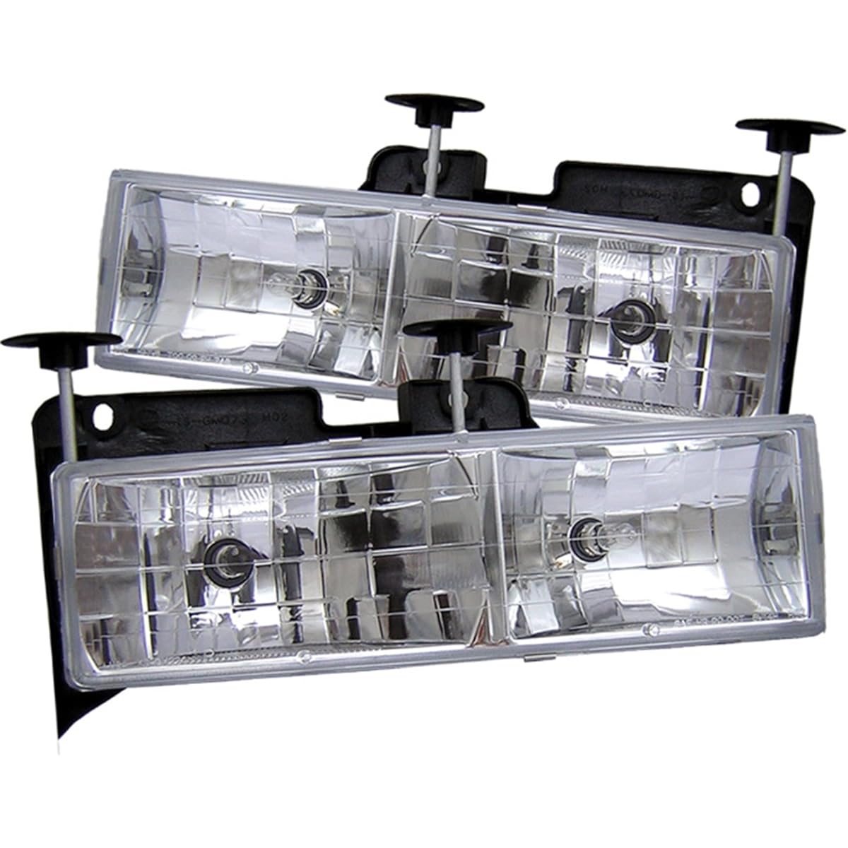 Spyder Auto CHEVY C/K Series 1500/2500/3500/CHEVY TAHOE/GMC C/K Series 1500/2500/3500/GMC JIMMY/GMC Jimmy/GMC YUKON CRYSTAL GLASS HEADLIGHT