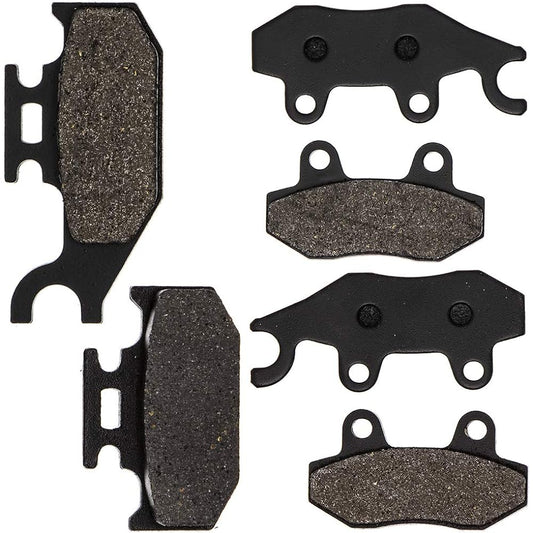 NICHE Brake Pad Kit Yamaha 700 700R Rhino 450 660 1S3-W0045-10-00 1S3-W0045-00-00 Front Rear Semi-Metallic