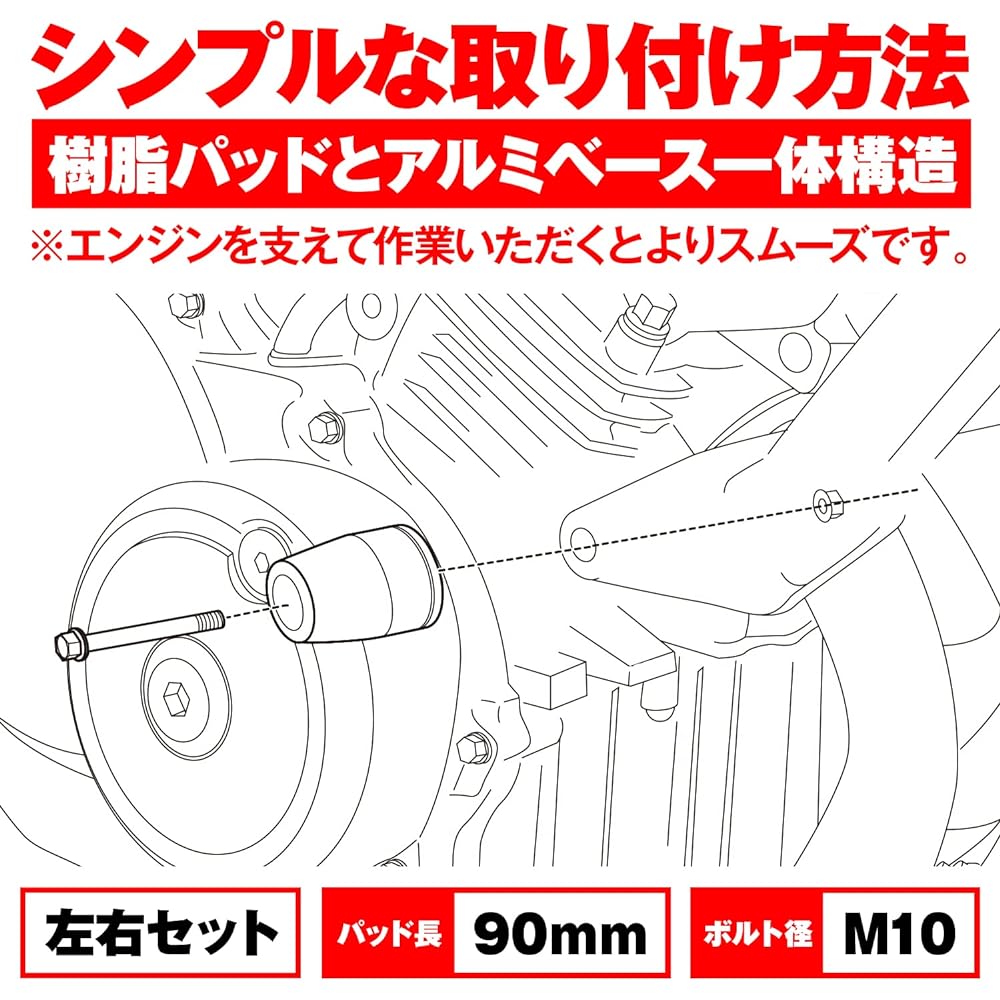 Daytona (daytona) engine for motorcycles Hornet 250 (96-07) engine protector 79923