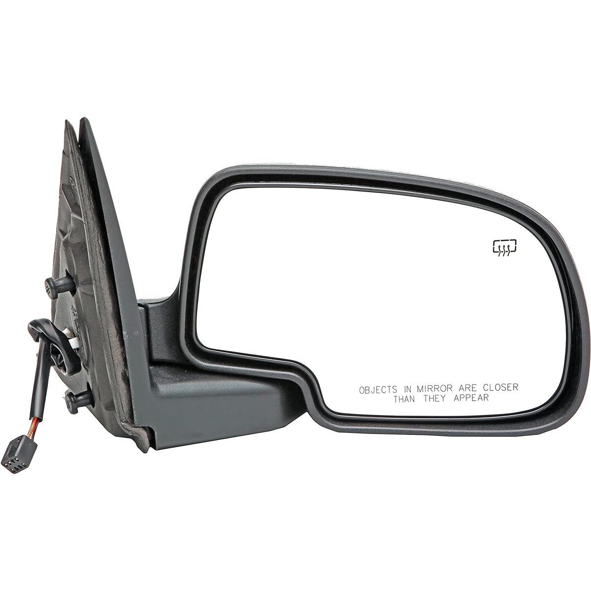 DORMAN 955-1802 Passenger seat side Powered Amiller-Heat/Folding Cadillac/Chevrolet/GMC model Limited Black