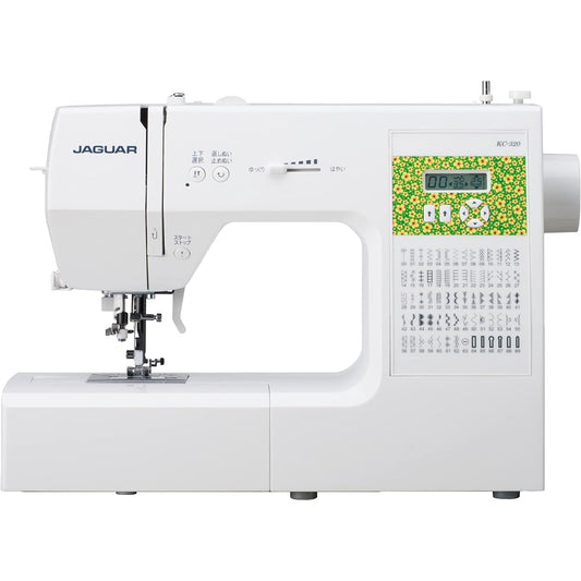 JAGUAR Computer Sewing Machine [One Hand Threader/Foot Controller Included] KC-320