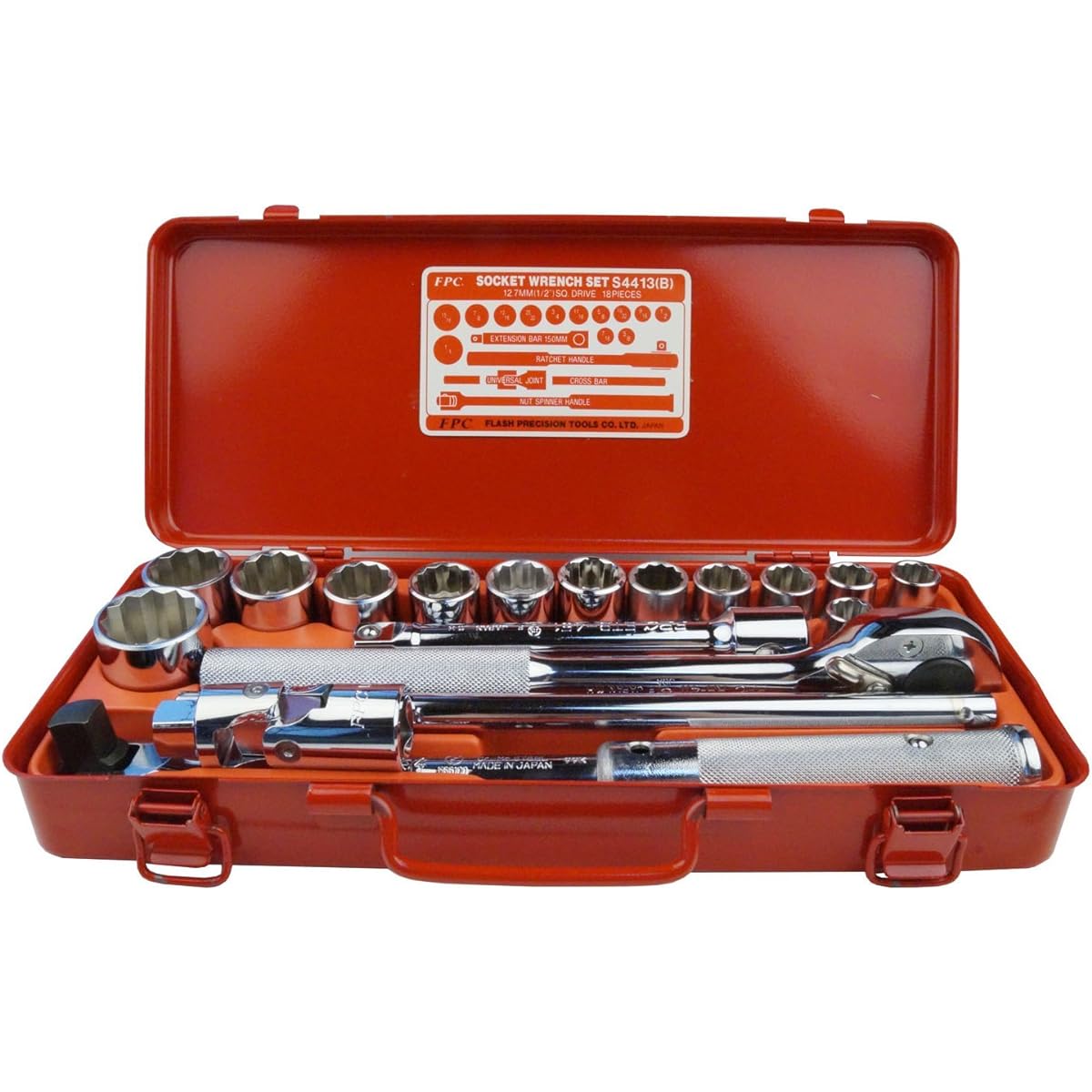 FPC socket wrench set S-4413 B-12P
