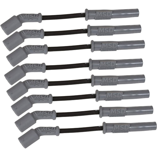 MSD 32813 Black 8.5mm Super Conductor Spark Plug Wire Set
