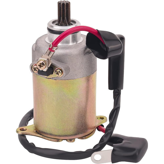 MOTOYUN Starter Motor GY6 125cc 150cc Engine ATV Scooter Moped Quad Jonway 152QMI 157QMJ Carter Talon Yerf Dog Go Kart Taotao SUNL Baja Ice Bear Tank Roketa 9 Tooth 4 Wheel Vehicle