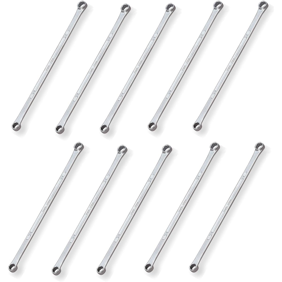 TONE Super Long Box Wrench (Straight) M05-1214-10S Width across flats 12 x 14 mm 10 pieces