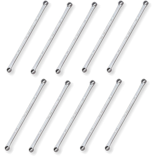TONE Super Long Box Wrench (Straight) M05-1214-10S Width across flats 12 x 14 mm 10 pieces
