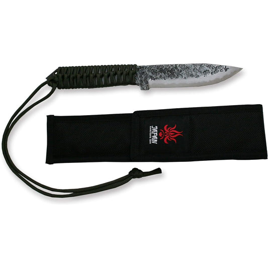 Kanetsune Seki Karasu Black Sword Aogami Damascus 125mm KB-254