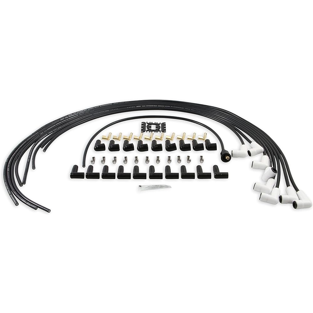 Accel 9001C EXTREME 9000 Universal Ceramics Park Plug Wire Black