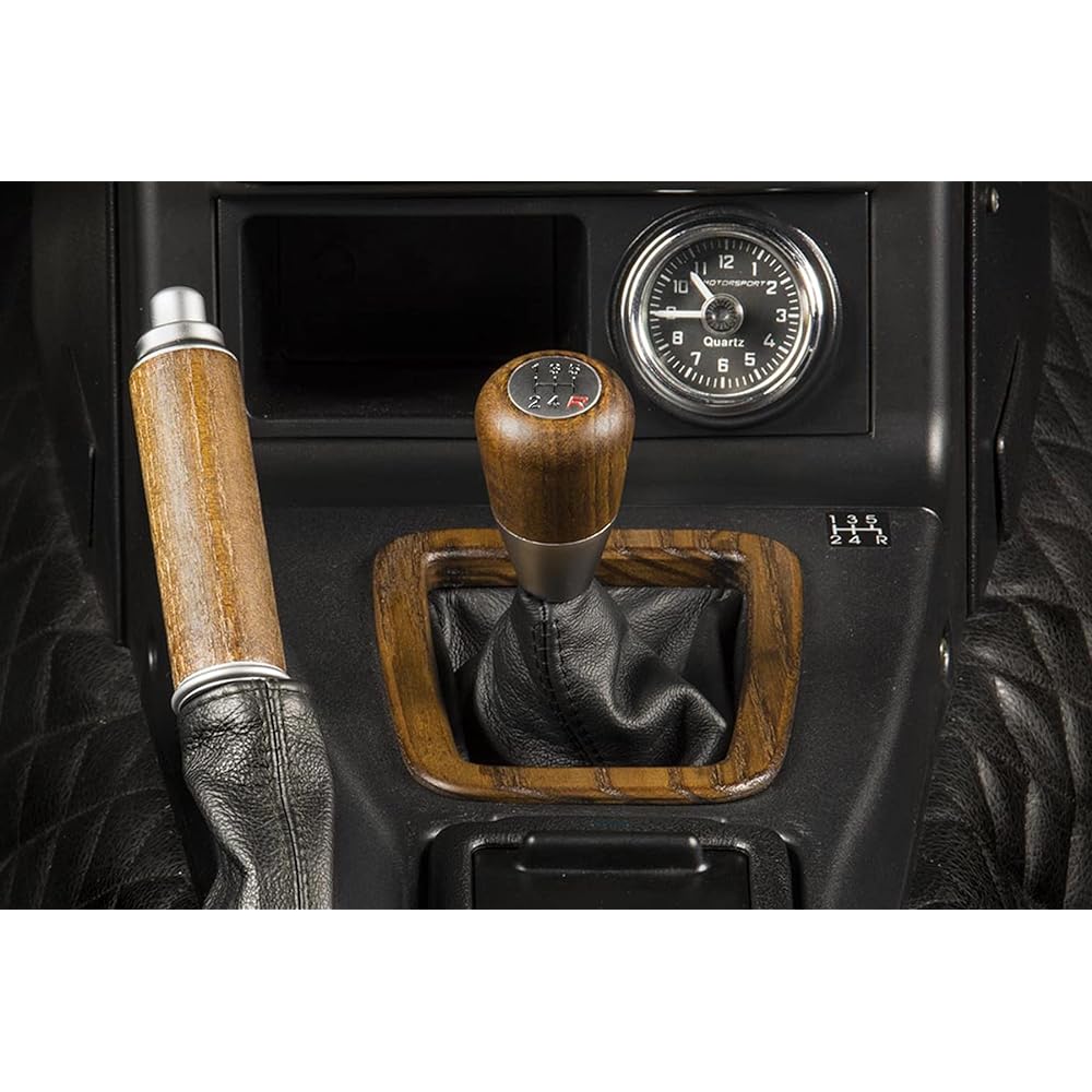 I.L.Motorsport Shift Knob Roadster NA6/8C/NB6/8C/NCEC Stick Type Ash Wood/Silver 5 Speed NAB-301353