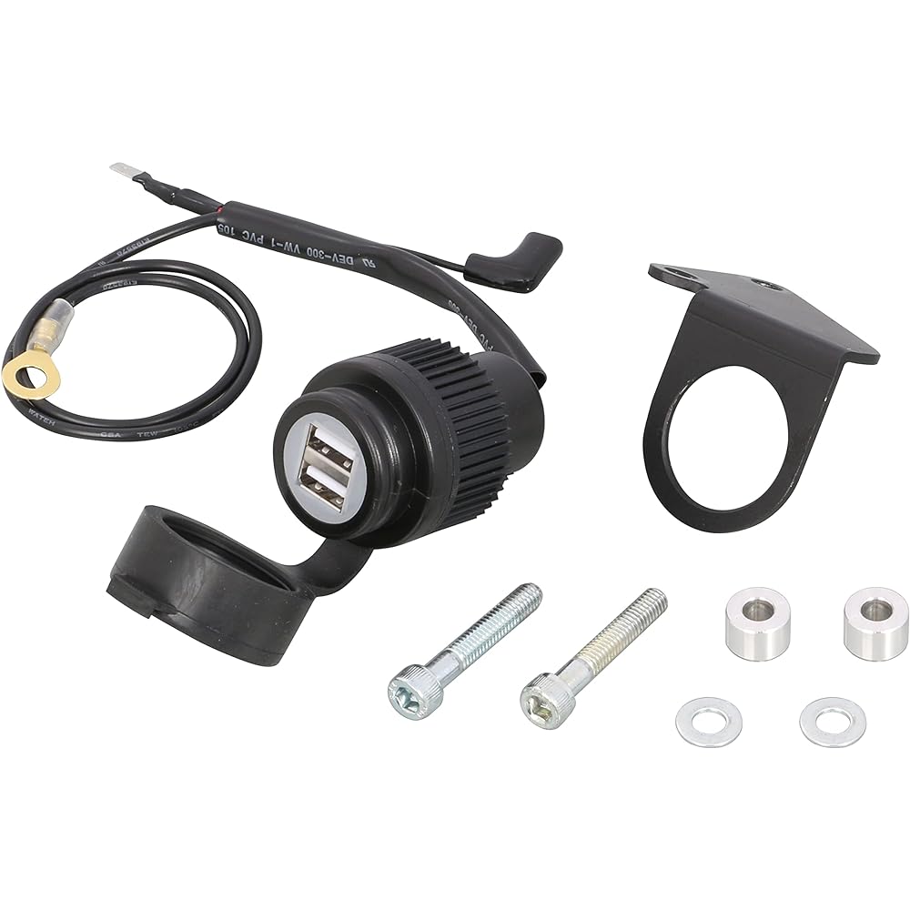 KITACO USB Power Kit K・TOUR GSX-S125/R125 (DL32B/33B), Gixxer 250/SF250 (ED22B) 80-757-24400
