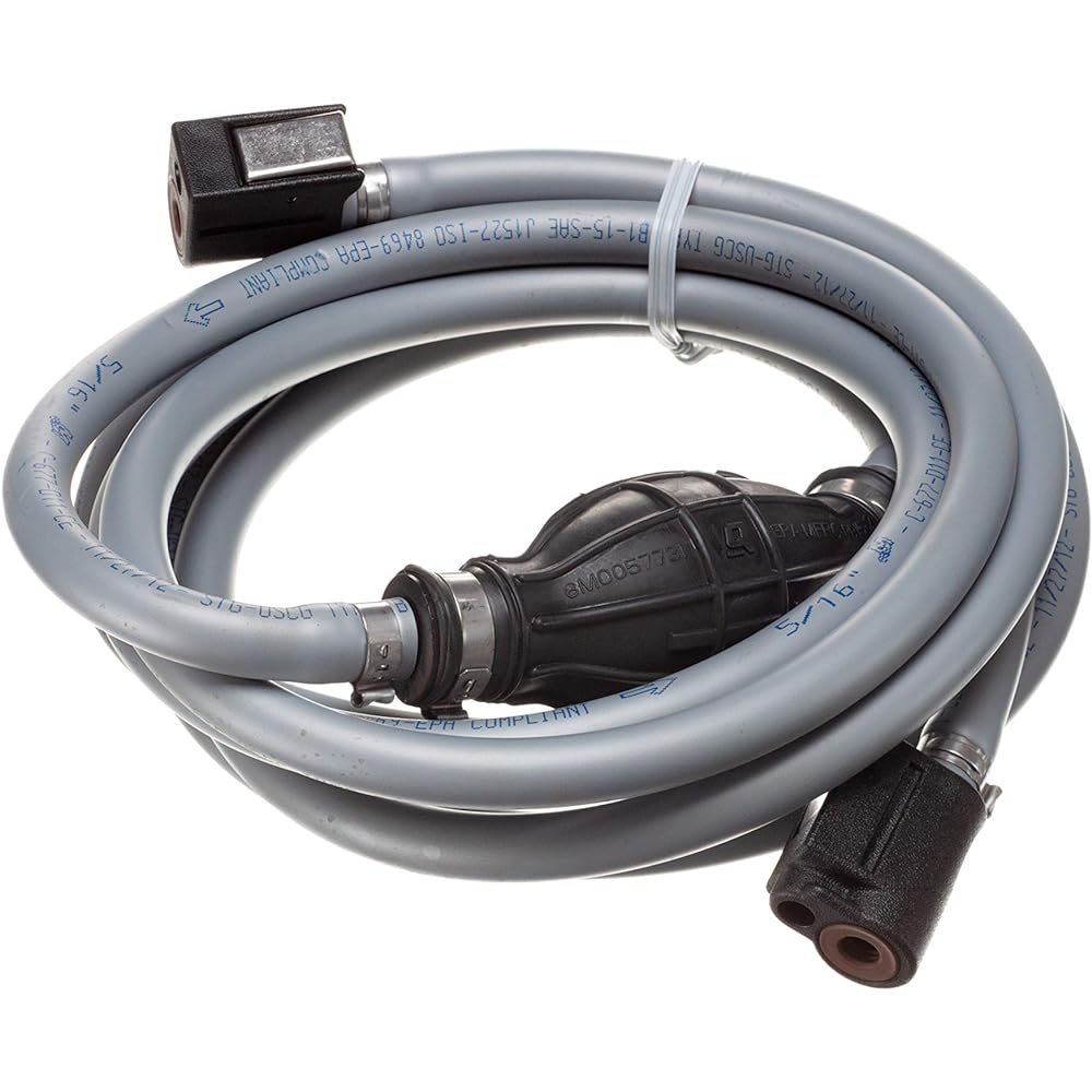 QuickSilver 8M0061888 Fuel Line Axen Buri -Length 12 Feat Primer With Light bulb