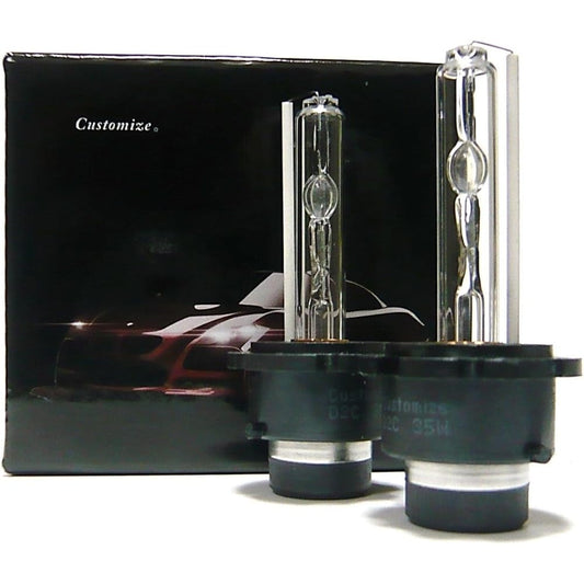 Customize D2C D2S 35W Replacement HID Bulb Set of 2 4300K 1 Year Warranty