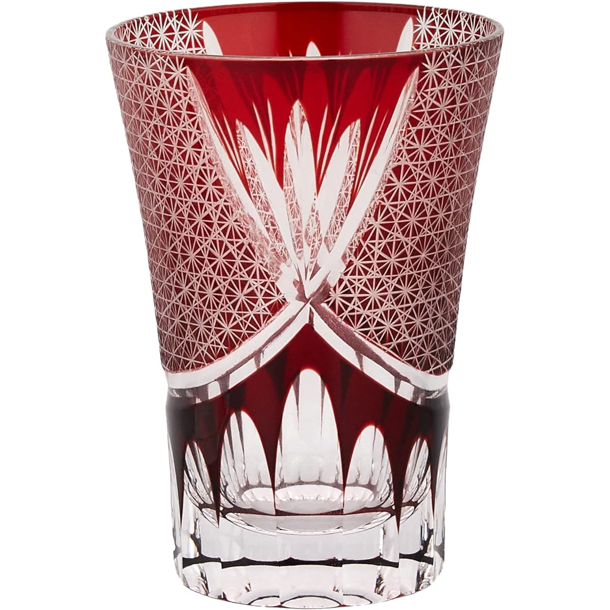 NARUMI Glass Glass Works Swirl Red 320cc Tumbler GW6054-224RD