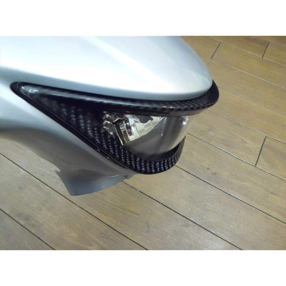 Address V125S headlight garnish (carbon) uk-079