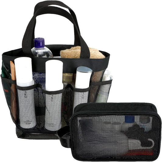 BONHEUR PLUIE Sauna Bag Spa Bag Mesh Bag Large Capacity with Mesh Mini Pouch