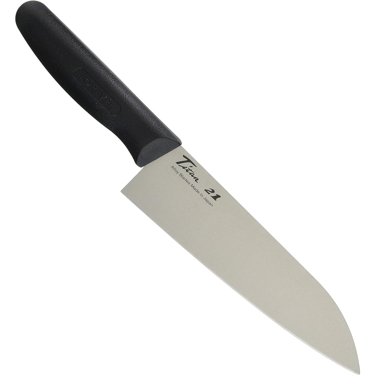 FOREVER Forever Silver Titanium Santoku Knife 18cm HT-18