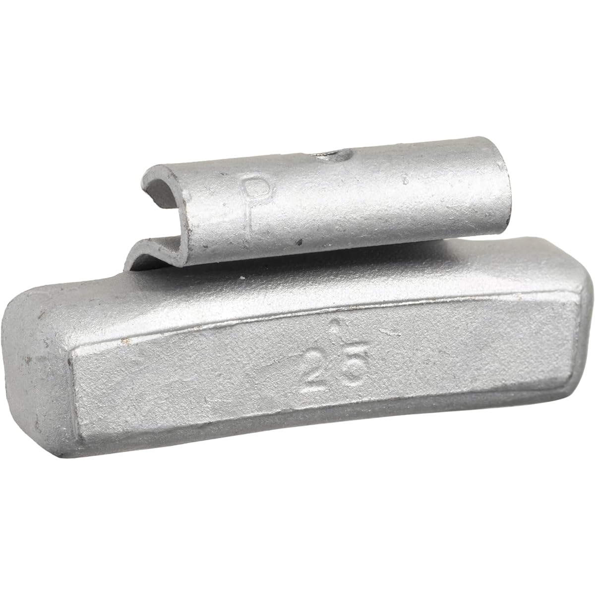 Toho Industries Balance Weight Iron Clip-on Weight for Steel Wheels 25g 50 Pieces JP-M-SRP-025
