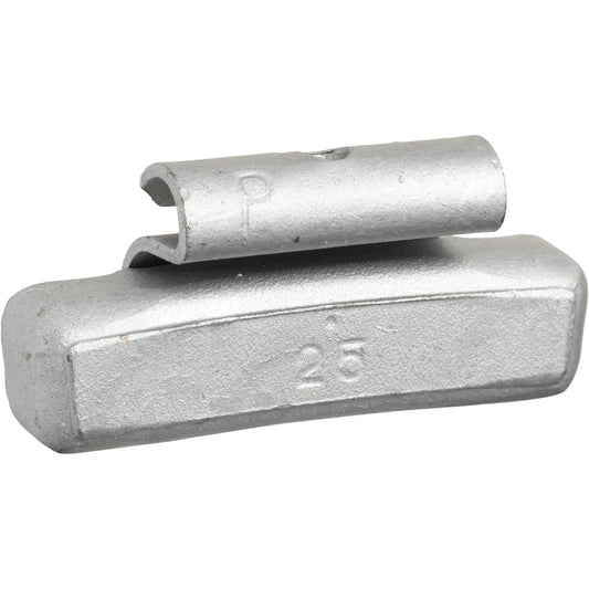 Toho Industries Balance Weight Iron Clip-on Weight for Steel Wheels 25g 50 Pieces JP-M-SRP-025