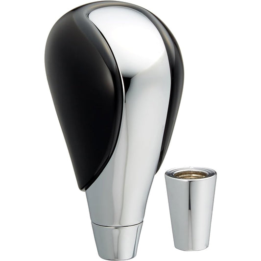 SilkBlaze Shift Knob/Plated 200 Hiace/Piano BK SB-LSK-004
