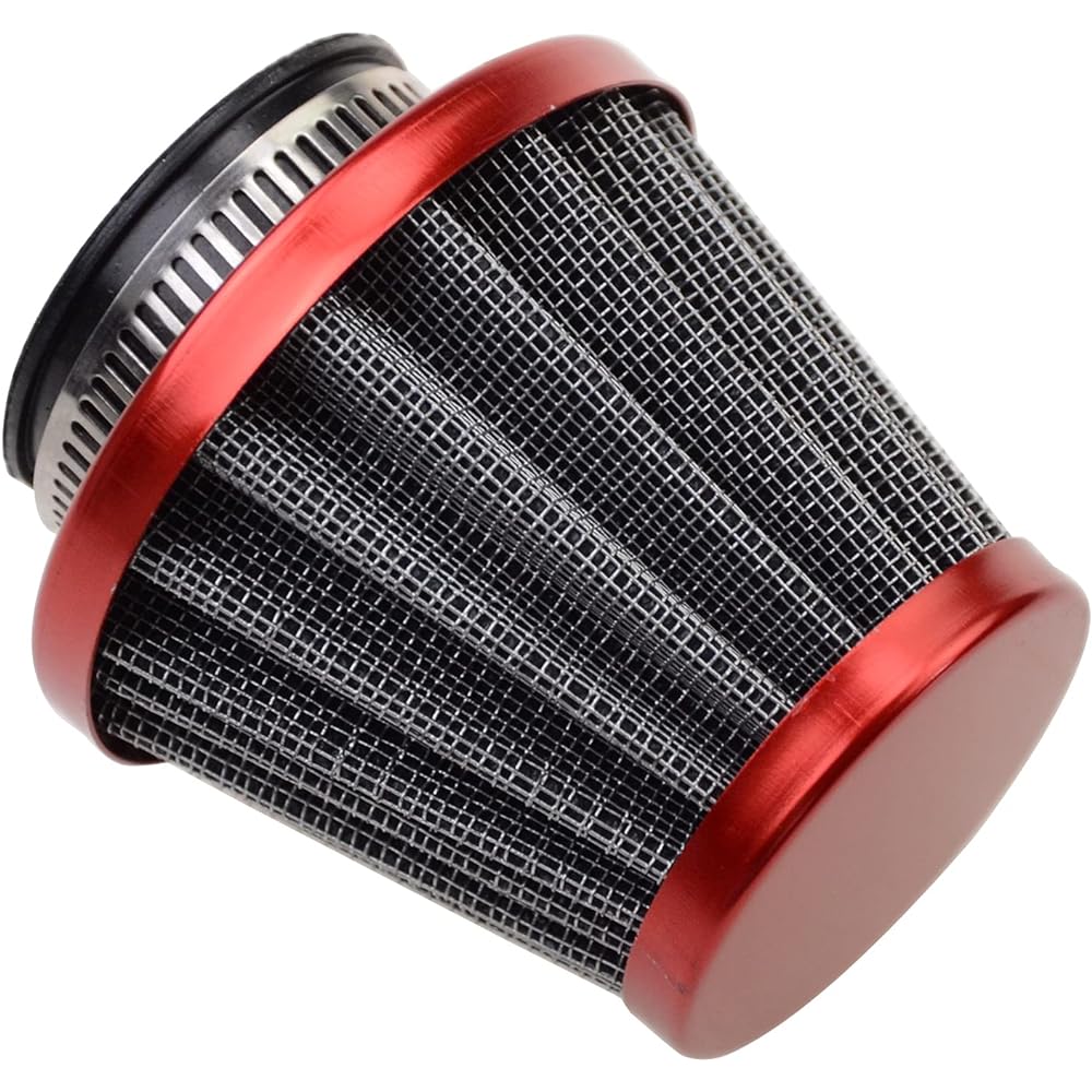 GOOFIT 35mm Motorcycle Red Air Filter 50cc 70cc 90cc 110cc 125cc ATV Quad Go Kart Pit Dirt Bike Parts