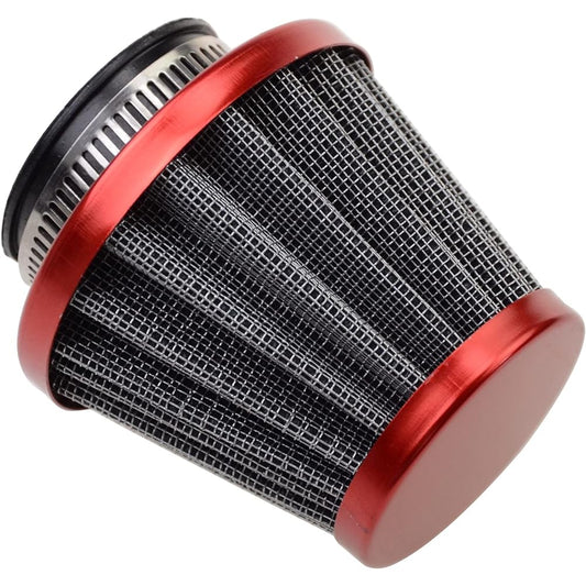 GOOFIT 35mm Motorcycle Red Air Filter 50cc 70cc 90cc 110cc 125cc ATV Quad Go Kart Pit Dirt Bike Parts