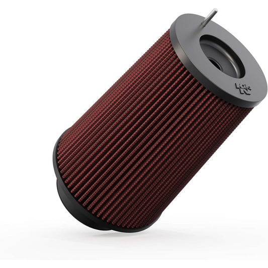K & N Universal Clamp-on Air Filter High Sports, Premium, Washing, Exchange Filter: Flange Diameter: 4 inches, 9.5 inches, Flange Length: 1.6875 inches, shape: Round taper, RC-4780.
