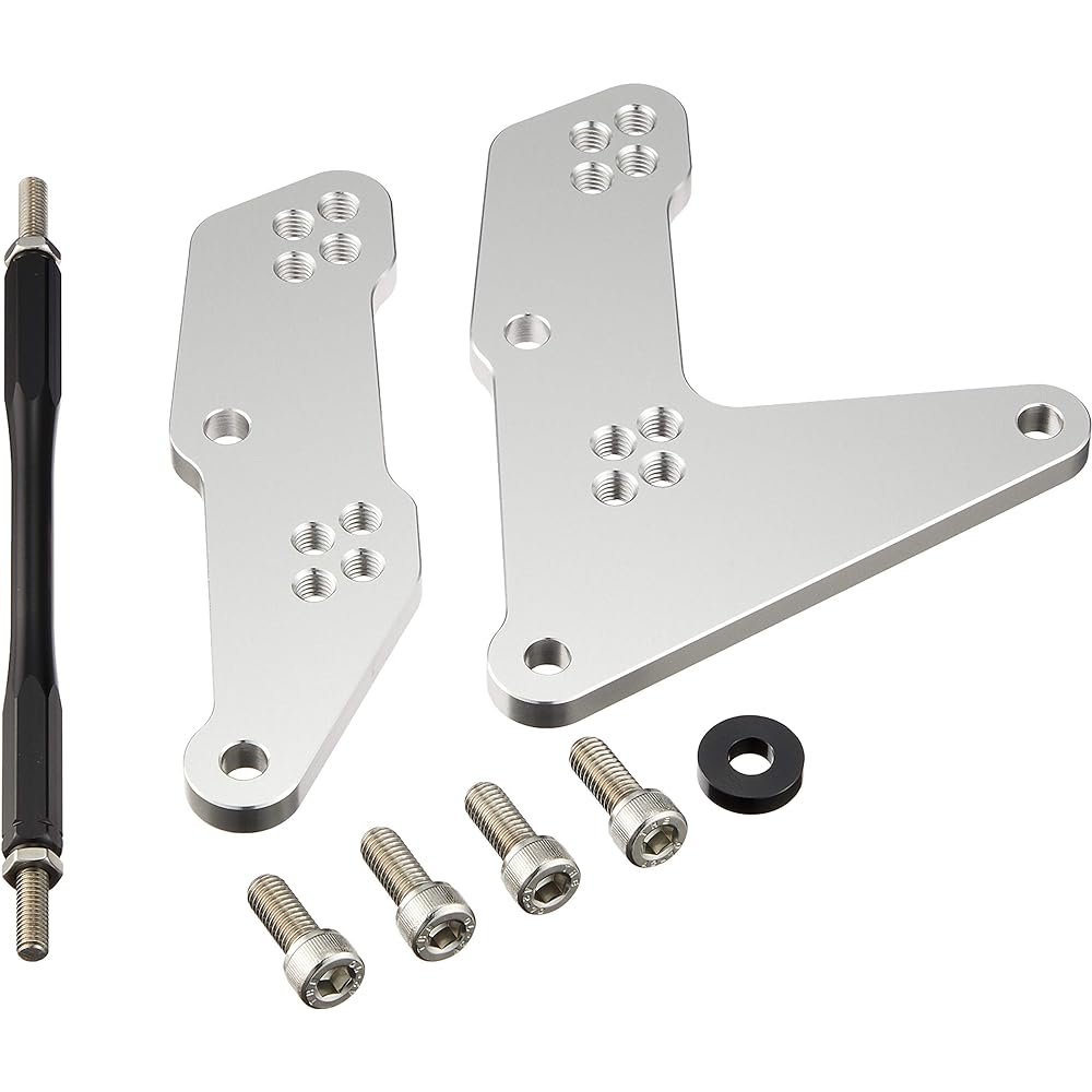 BABY FACE Set Back Plate Aluminum Silver CBR250RR(17-) 002-BH002SV