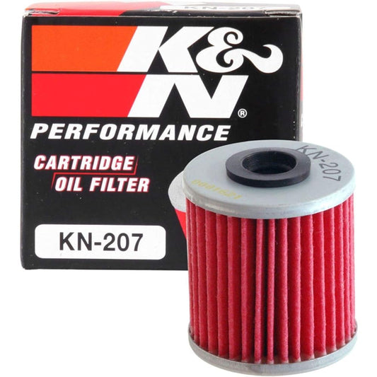 K & N KN – 207 Motorcycle/by Powersports High Performance Oil Filter