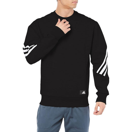 [Adidas] Sweat Sportswear Future Icon 3 Stripes Sweatshirt WU893 Men's