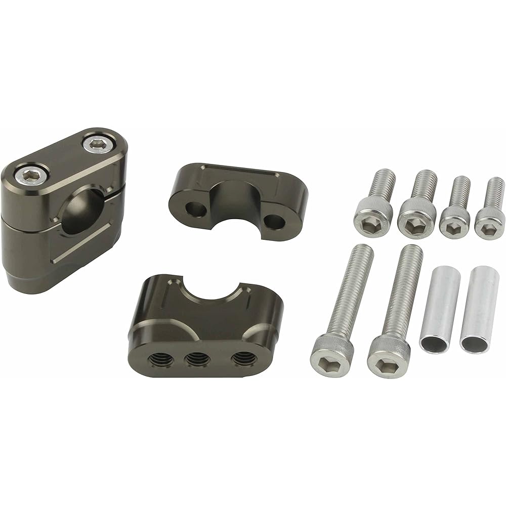 POSH Motorcycle Supplies Muscle Low Bracket Champagne Gold 070053-12