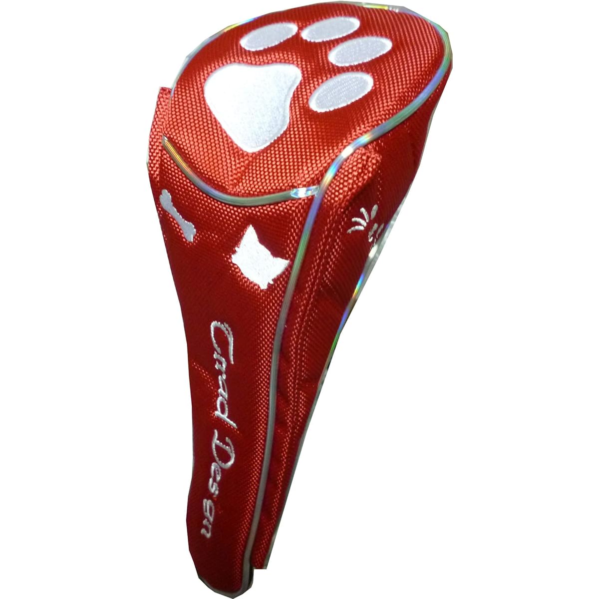 Golf Head Cover for Utility Paw Magnetic Type (Red, for Utility)