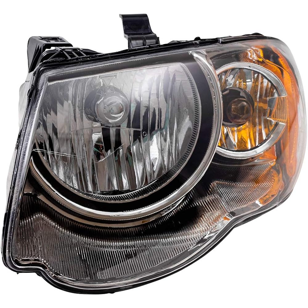 Halogen Headlight Head Ramp Driver Replacement 05-07 Chrysler Town & Country Ban 119 inch Wheel Base 4857991AD
