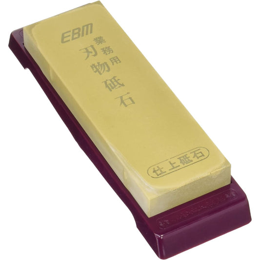 EBM chemical finishing whetstone with stand (#4000)