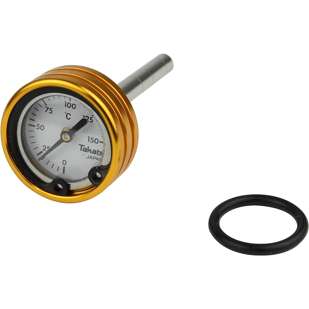 POSH Motorcycle Supplies Neo Classic Oil Temperature Gauge Black MONKEY SRX400/600(~89') 111024-06