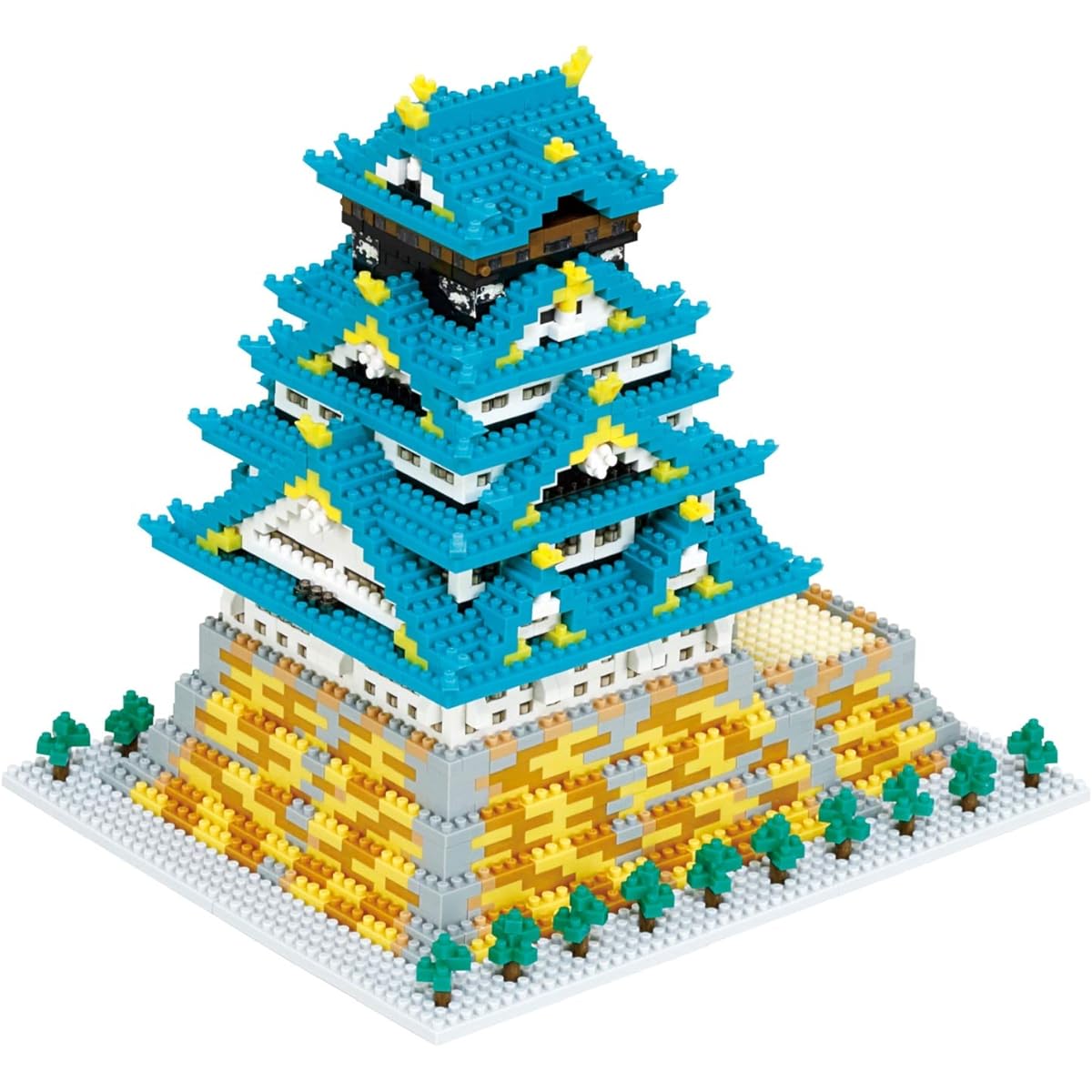 Kawada Nanoblock Osaka Castle Deluxe Edition NB-049