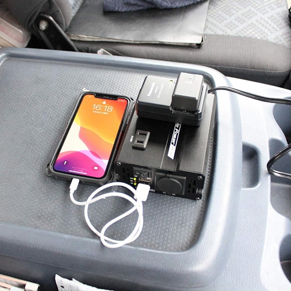Meltec HDC-150 Automotive DCDC Converter Deco Deco Silent Type 3way (USB & Outlet & Accessory Socket) DC24V 2 Outlets 150W USB 2 Outlets 4A DC12V 1 Outlet 60W Meltec HDC-150