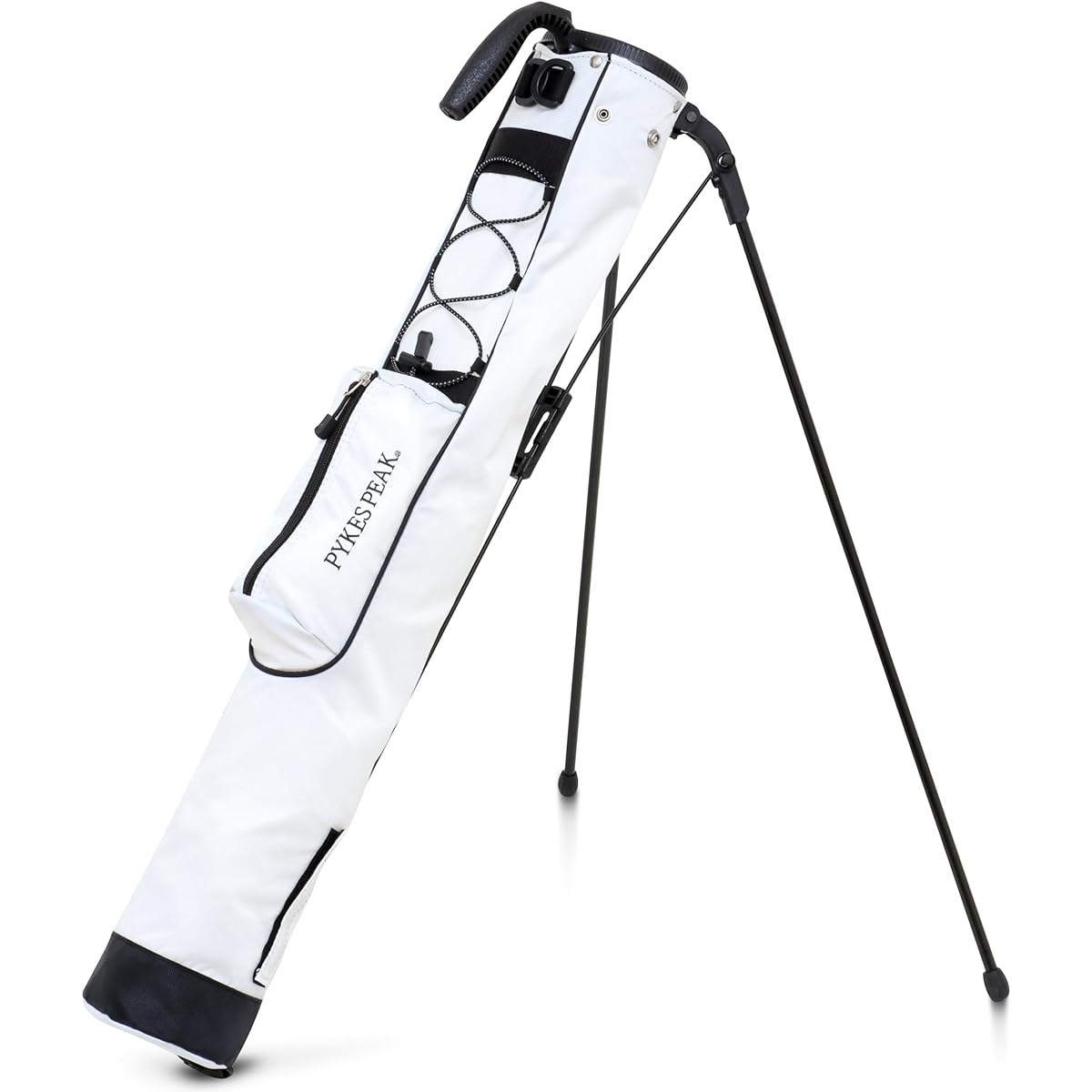 PYKES PEAK Golf Self-Stand Club Case Caddy Bag Sub Bag [Lightweight 980g, 20 Colors] With Hood, Holds 7 Pieces, Men's, Women's