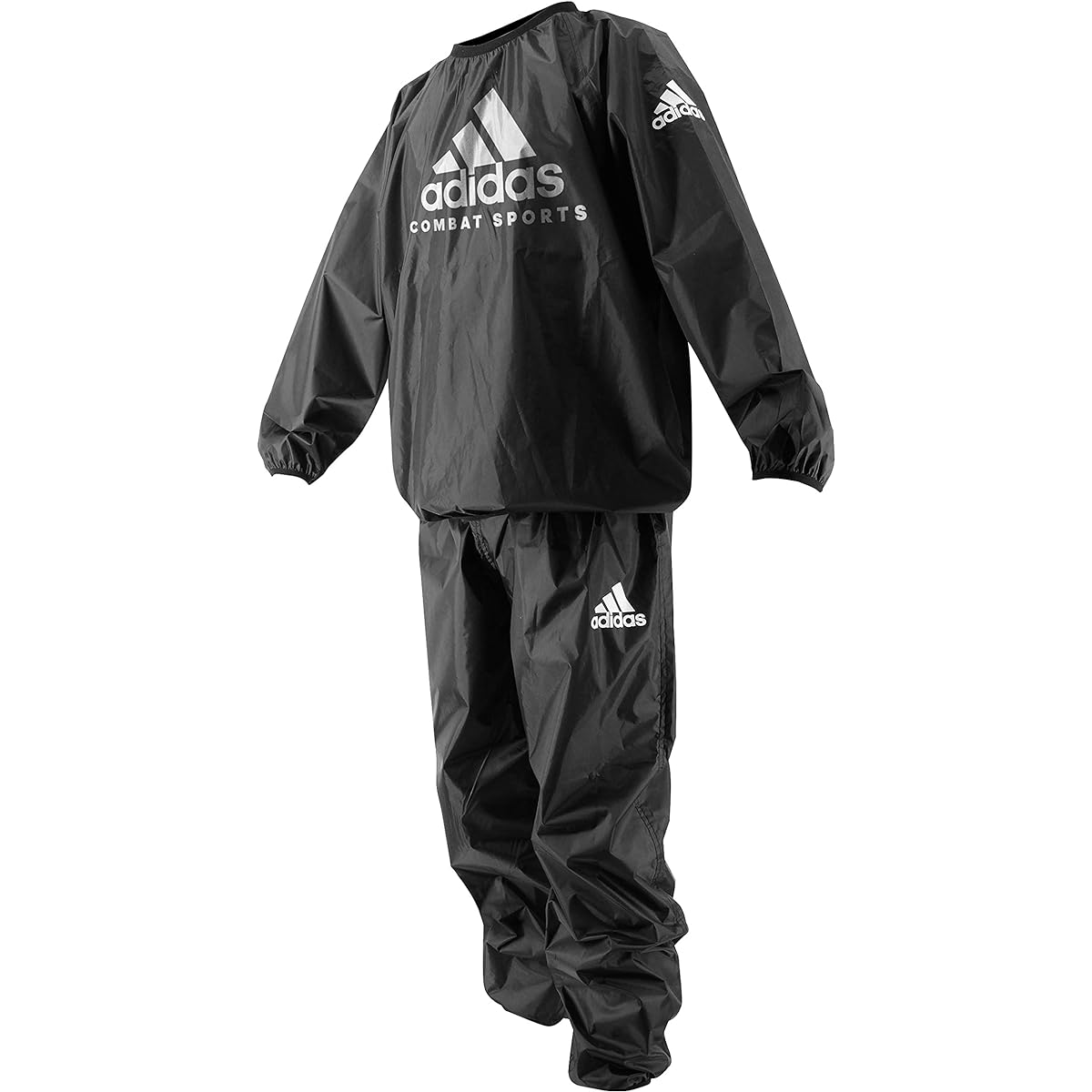 adidas Men's Women's SAUNA SUIT SET Sauna Suit Weight Loss Diet Sweating Lightweight Pullover Long Pants Setup Top and Bottom Training Wear adi-sauna-set