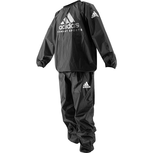 adidas Men's Women's SAUNA SUIT SET Sauna Suit Weight Loss Diet Sweating Lightweight Pullover Long Pants Setup Top and Bottom Training Wear adi-sauna-set