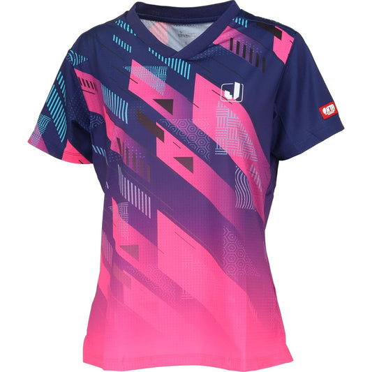 JUIC Table Tennis Game Shirt Galaxy-J J.T.T.A (Japan Table Tennis Association) Officially Certified Women's 5660