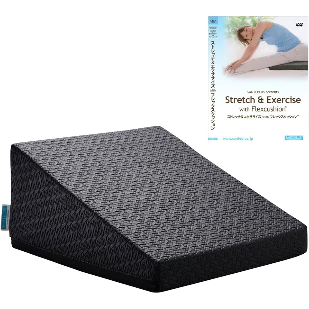 Sante Plus Flex Cushion (Black) & DVD Set FC-A402K-DV Black