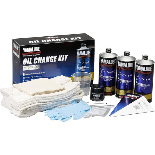 Yamaha Oil Change [All in One] Kit A Type 1L x 3 MT-09/MT-07/ YZF-R25 etc Q2L-YSK-Y01-001