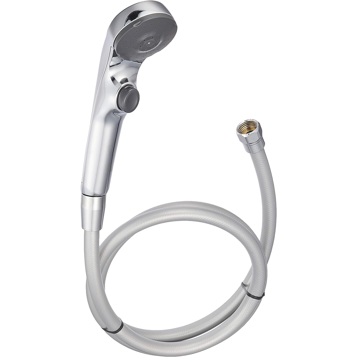 KVK water-saving e-shower nf shower head (plated, one-stop) with hose, pressure reducing valve, and attachment PZS315TS-2