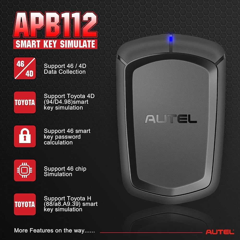 Autel APB112 Smart key simulator Autel IMMO key FOB programming tool MAXIIM IM508 IM608 PRO IM100 IM600 IMMO IMMO Tool