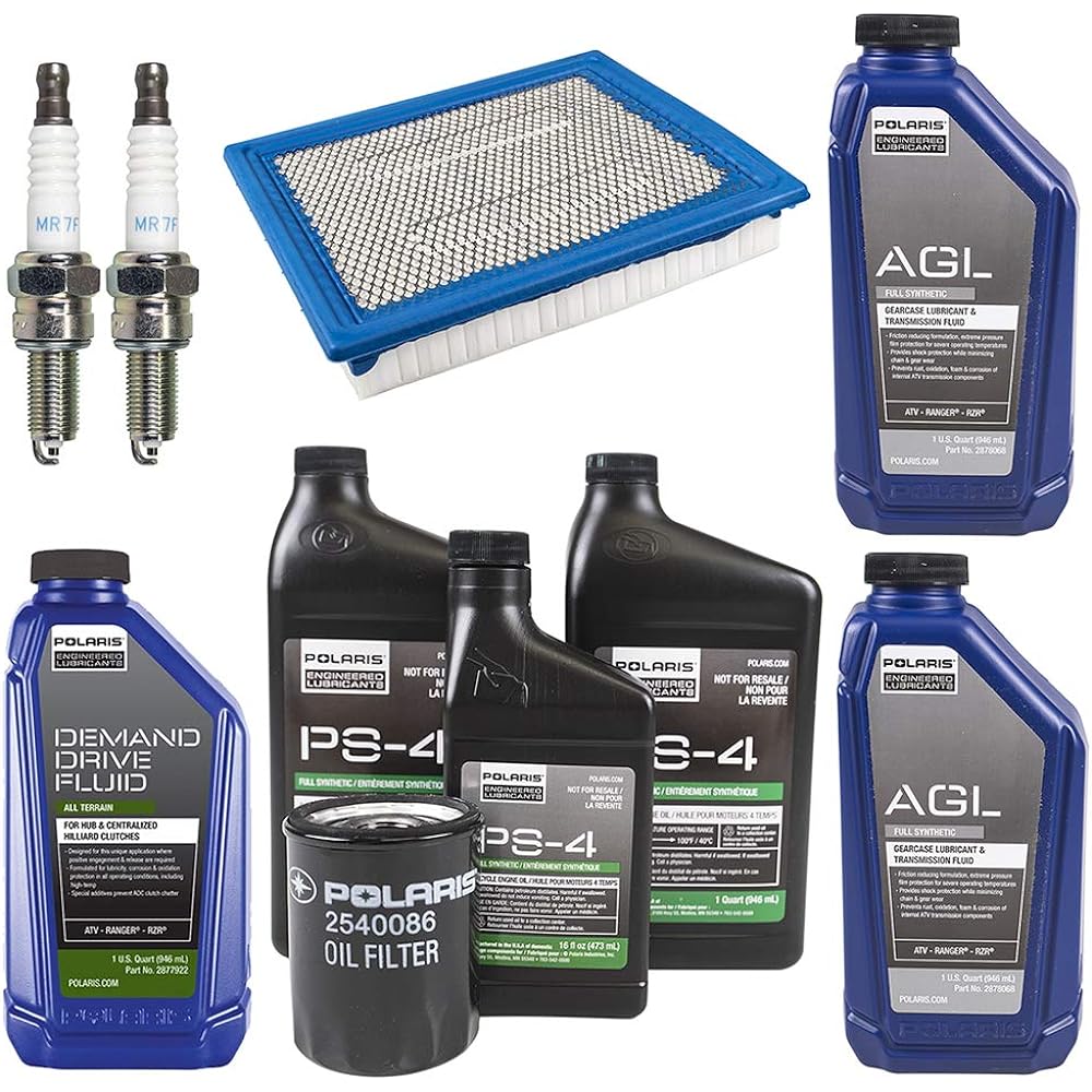 2013-2014 Polaris RZR 900/S Complete Service Kit Oil Change Filter