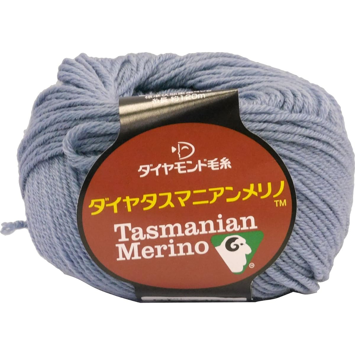 Diamond Yarn Diamond Tasmanian Merino Yarn Thick col.746 Blue 40g Approx. 102m Set of 10