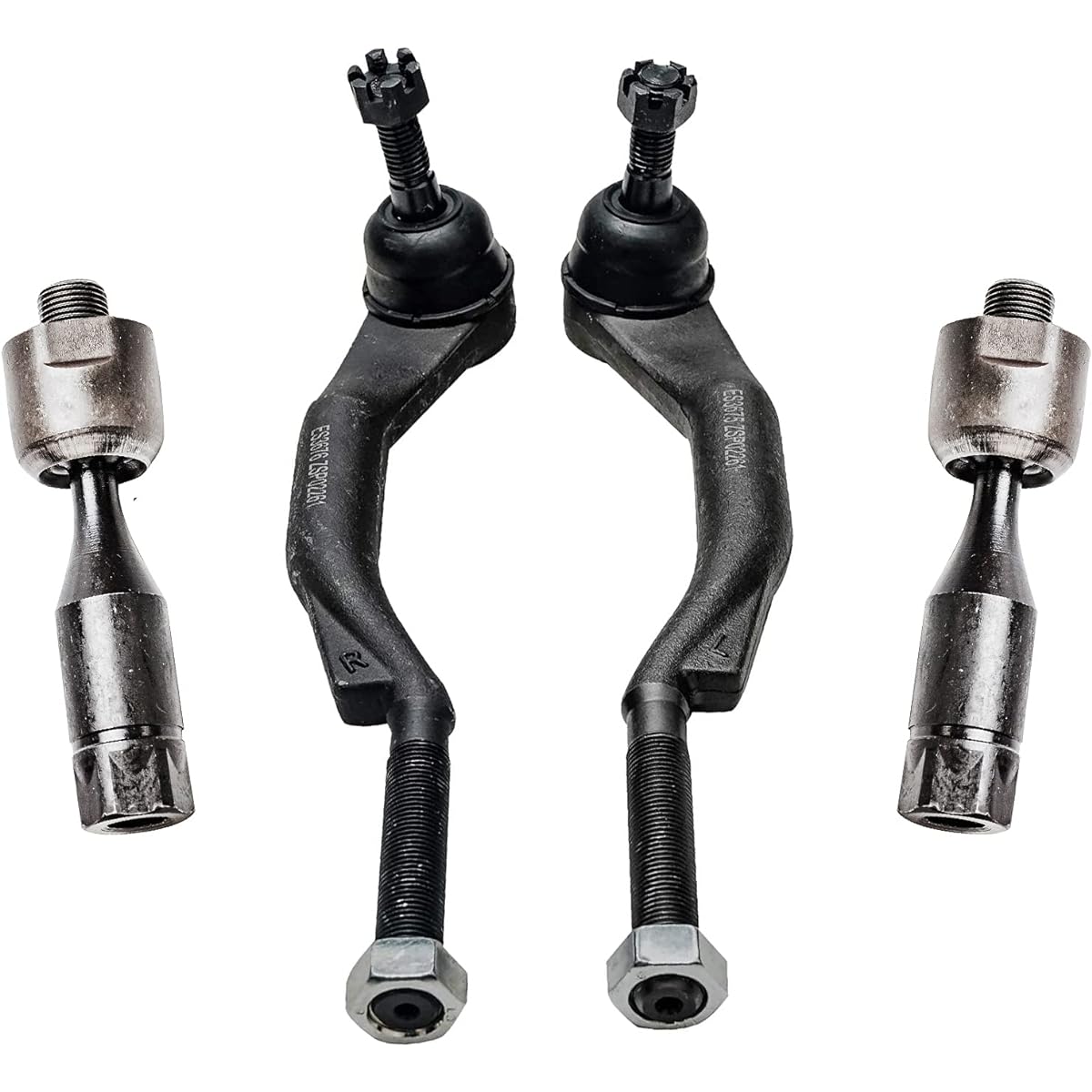 DETROIT AXLE -READ 16 mm Tylod End (4) New Inner & Outer Tie Rod Endink CHEVY TRAILBLAZER & GMC ENVOY 16mm Tie Rod End only